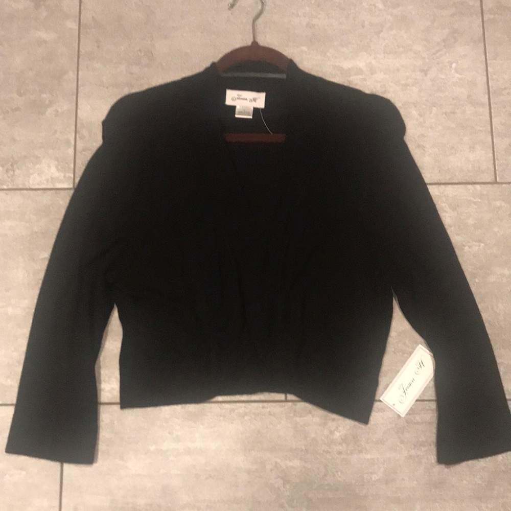 Black Open Cardigan NWT